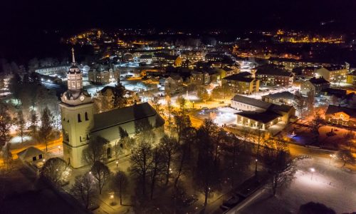 Drönarfotografering över Orsa