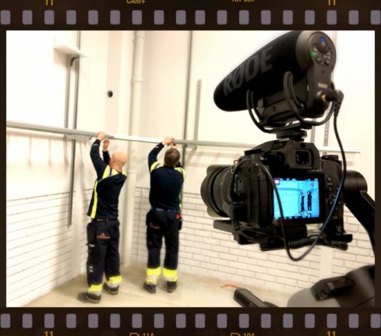 Filmning hos Schneider Electric